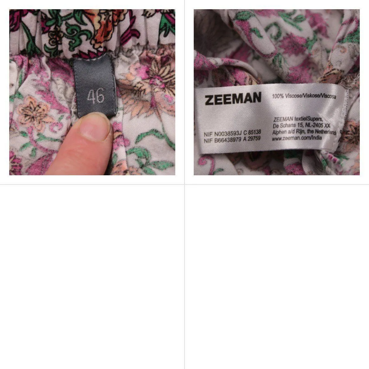трусы Zeeman